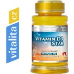 Starlife Vitamin D3 Star 60 kapslí – Hledejceny.cz