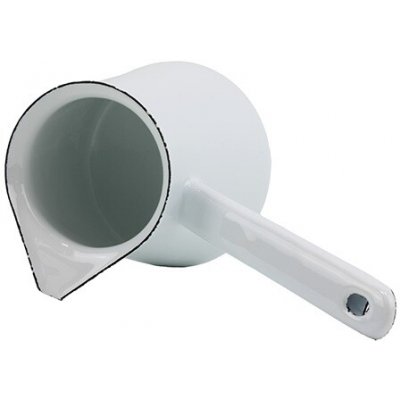 VEF Smaltovaná na kávu bílá ø 9 cm - 0.4 l – Sleviste.cz