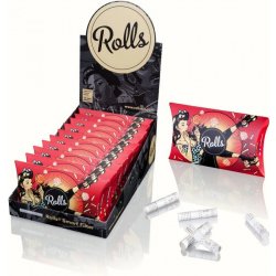 Rolls 69 filtry pack red 8 mm 40 ks