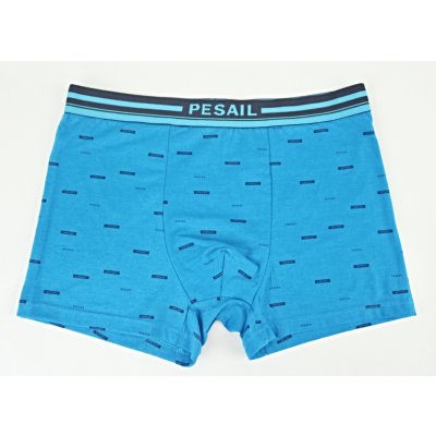 PESAIL pánské boxerky vzor 168 modrá – Zboží Mobilmania