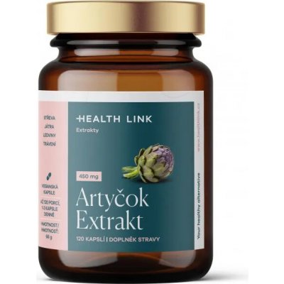 Health Link Artyčok extrakt kapsle 450 mg 120 ks – Hledejceny.cz