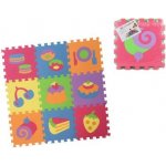 Lamps Baby puzzle pěnový koberec Čísla set 10ks měkké bloky vkládací – Sleviste.cz