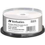 Verbatim BD-R SL 25GB 6x, printable, cakebox, 25ks (43738) – Hledejceny.cz