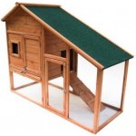 B-Farm Alberta Dřevěná králíkárna 140,2 x 66 x 120 cm – Zboží Dáma