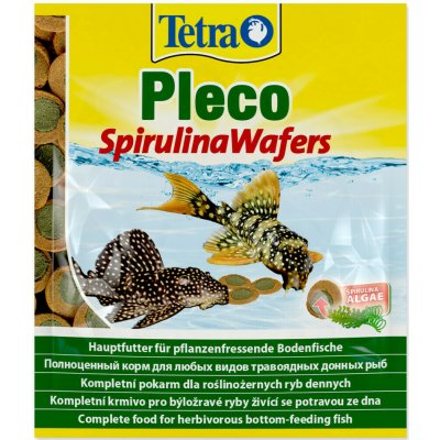 Tetra Pleco Spirulina Wafers 15 g, 25 ks