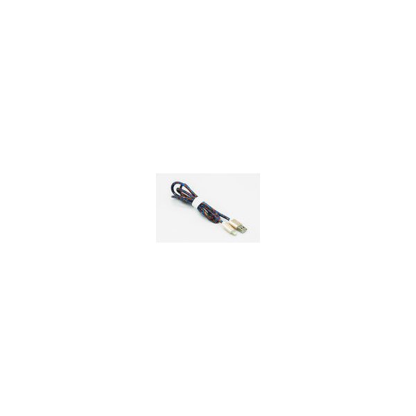 usb kabel Mizoo X28-06i USB - Lightning, 1m, modrý