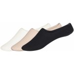 Esmara dámské balerínkové ponožky 3 páry krémová/béžová/černá – Sleviste.cz