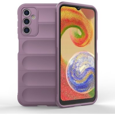 Pouzdro PROTEMIO 58077 STEPS Ochranný kryt Samsung Galaxy A14 5G fialový – Zboží Mobilmania