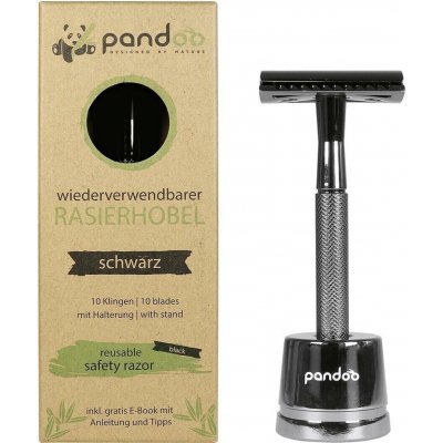 Pandoo Kovový strojek černý + 10 ks – Zboží Dáma