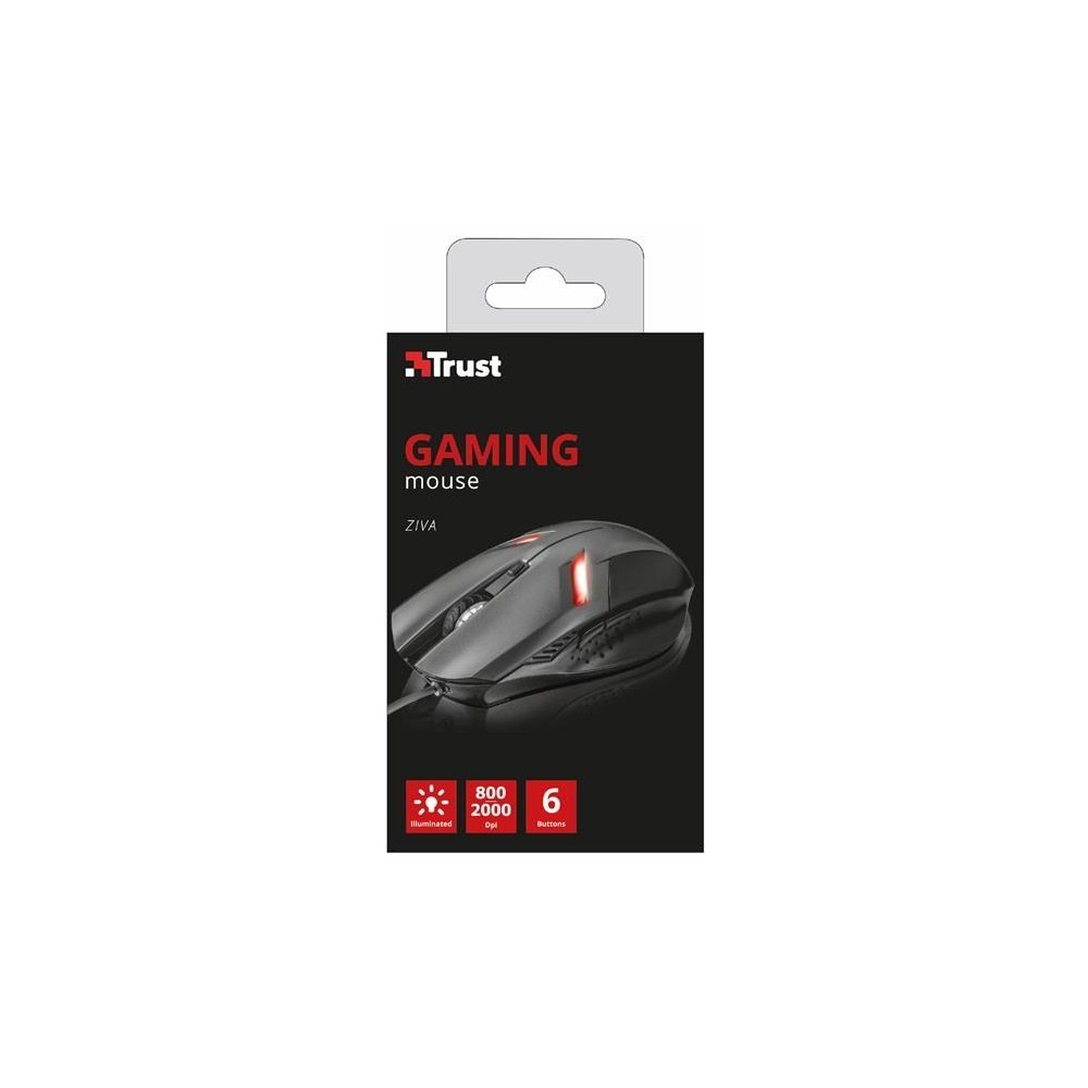 Trust Ziva Gaming Mouse With Mouse Pad Heureka Cz