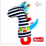 Hencz Toys Edukační hračka s pískátkem kousátkem ZEBRA – Zboží Dáma