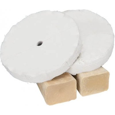 Leštící sada na dřevo pr.250x25mm, pr.20mm, 4 díly (BER052031) – Zboží Dáma