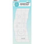 Studio Light Šablona Sweet Stories", A5 Hvězdná noc bordura – Zboží Dáma