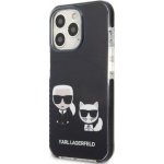 Pouzdro Karl Lagerfeld and Choupette iPhone 13 Pro Max - černé – Zboží Mobilmania
