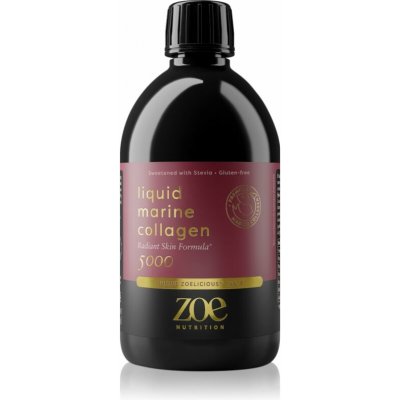 ZOE Marine Collagen Liquid mořský kolagen s vitamíny 500 ml – Hledejceny.cz