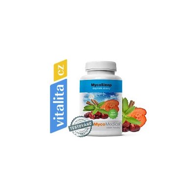 MycoMedica MycoSleep podporuje spánek a harmonizuje psychiku 2× 90 g – Hledejceny.cz