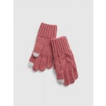 Gap rukavice dětské Růžová – Zboží Mobilmania