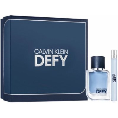 Calvin Klein Defy Dárková sada Pro muže EDT 50ml + EDT 10ml