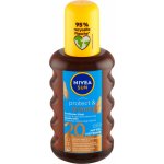 Nivea Sun Protect & Bronze olej na opalování spray podporující zhnědnutí SPF20 200 ml – Hledejceny.cz