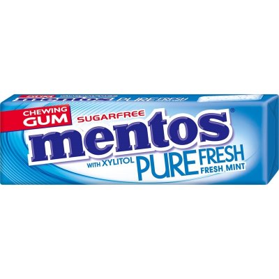 Mentos Pure Fresh Mint Žvýkačky 6 x 60 g – Hledejceny.cz