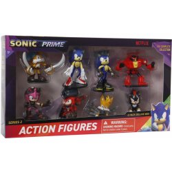 Alltoys Sonic akční 8 ks Deluxe box