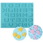 Silikonová formička abeceda scifi - Cakesicq – Hledejceny.cz