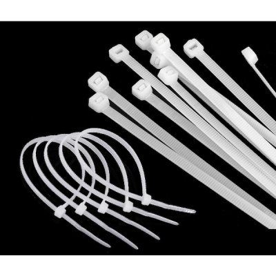 Pásek stahovací zdrhovací 3,6x140 BÍLÝ | Zboží Auto