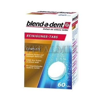 Blend-a-dent čistící tablety complete 60 tablet