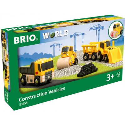 Brio World 33658 Stavební vozidla