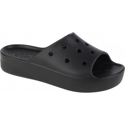 Crocs nazouváky Classic Platform Slide 208180-001 černé