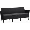 KETER SALEMO 3 seater sofa grafit