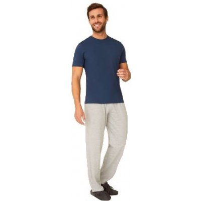 F&F 902 pánské pyžamo kr.rukáv modro šedé – Zbozi.Blesk.cz