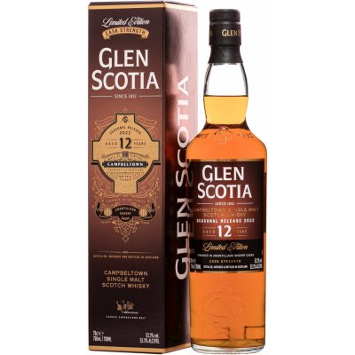 Glen Scotia 12y Seasonal Release 2022 53,3% 0,7 l (karton)