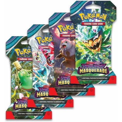 Pokémon TCG Twilight Masquerade Blister Booster – Zboží Mobilmania