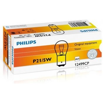 Philips Vision 12499CP P21/5W BAY15d 12V 21/5W
