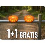 KAMAR LED VÝSTRAŽNÉ SVĚTLO 2W, MAGNET, HÁČEK, 1+1 zdarma! [LF0003] | Zboží Auto