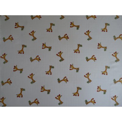 Libštát Bavlněné tetra s potiskem 90 x 100 Žirafa 2 ks – Zboží Mobilmania