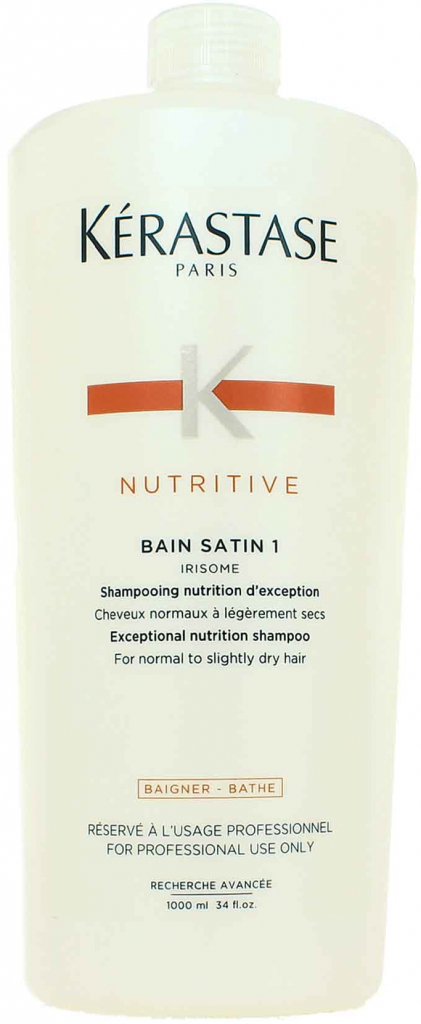 Kérastase Nutritive Bain Satin 1 Irisome Shampoo 1000 ml