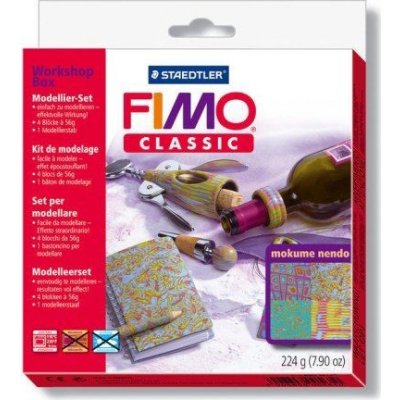 FIMO Staedtler Classic Workshop Box Mokume Nendo