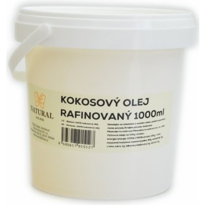 Natural Olej kokosový 1 l – Zbozi.Blesk.cz