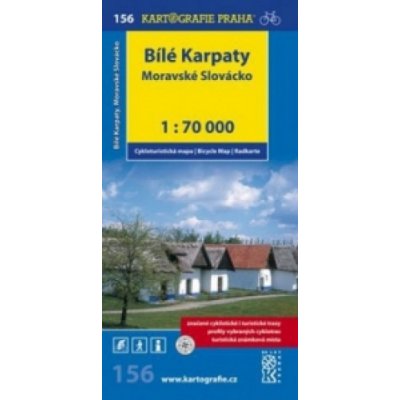 Bílé Karpaty Moravské Slovácko cyklomapa 1: 70 000 – Zboží Mobilmania
