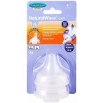 Lansinoh savička NaturalWave pomalý průtok 2 ks transparentní – Zboží Dáma