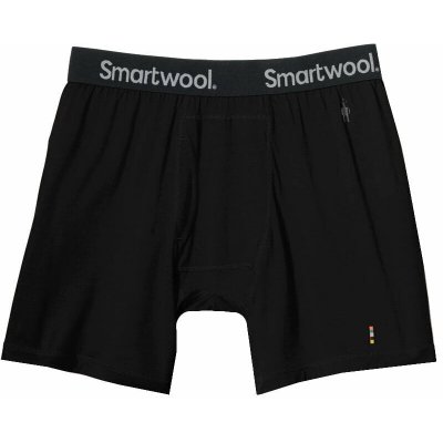 Smartwool Men's Merino Boxer Brief Boxed Black