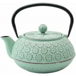 Aromeio Litinová čajová konvice s filtrem KUMO 1000 ml zelená – Zboží Mobilmania