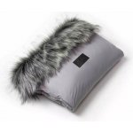 Jasmine Rukávník s kožíškem šedý – Zboží Mobilmania