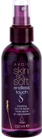 Avon Skin So Soft Endless Touch suchý olejový sprej s arganovým olejem 150  ml od 85 Kč - Heureka.cz