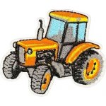 Nažehlovací nášivka - traktor (5,7 x 4,6 cm) – Zboží Mobilmania
