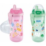 NUK KIDDY láhev Kravička CUP modrá 300ml – Zboží Mobilmania