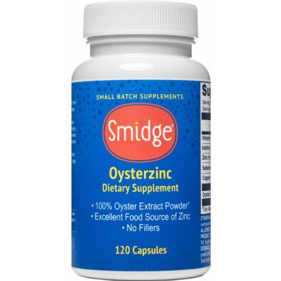 Smidge Oysterzinc extrakt z ústřic 120 kapslí – Hledejceny.cz