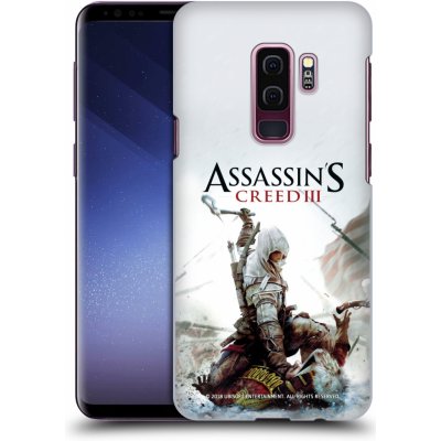 Zadní obal pro mobil Samsung Galaxy S9 PLUS - HEAD CASE - Assassins Creed III - Connor sekyra (Plastový kryt, obal, pouzdro na mobil Samsung Galaxy S9 PLUS - Herní motiv - Assassins Creed 3 - Connor v